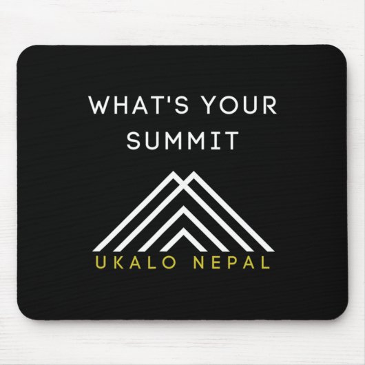 Nepal Wandel Klim Kleding Muismat (Voorkant)
