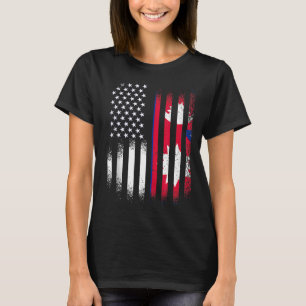 Nepalese Amerikaanse Erfgoedmaand Albanië Patriot T-shirt