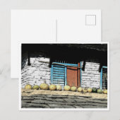 Nepalese daken briefkaart (Voorkant / Achterkant)