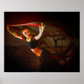 Nepalese danseres poster (Voorkant)