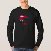 Nepalese enthusiasts for Nepal and Nepal   T-shirt (Voorkant)