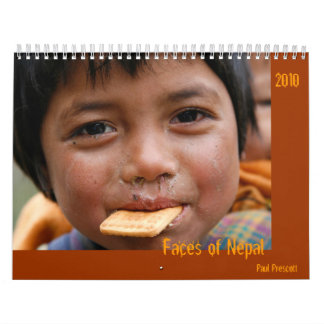 Nepalese gezichten kalender