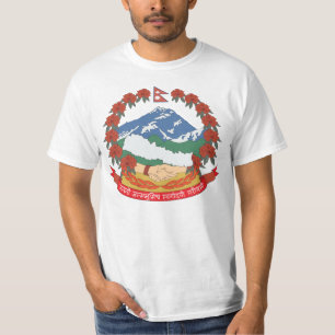 Nepalese munt van T-shirt voor de wapens