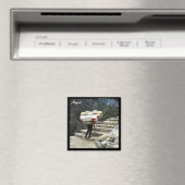 Nepalese porters, Himalaya - Nepal Magneet (Insitu (Vaatwasser))