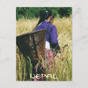 Nepalese vetkaart briefkaart