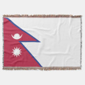 Nepalese vlag deken (Voorkant)
