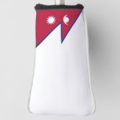 Nepalese vlag golfheadcover (Draai 90)
