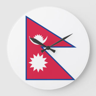 Nepalese vlag grote klok