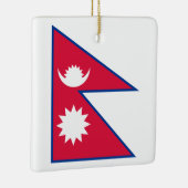 Nepalese vlag keramisch ornament (Rechts)