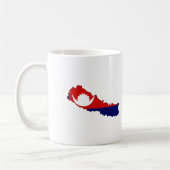Nepalese vlag koffiemok (Links)