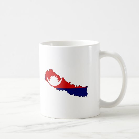 Nepalese vlag koffiemok (Rechts)