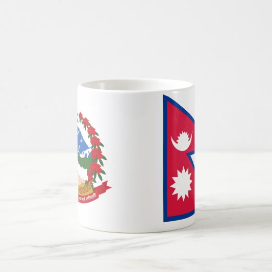 Nepalese vlag mok (Center)