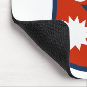 Nepalese Vlag Muismat (Hoek)