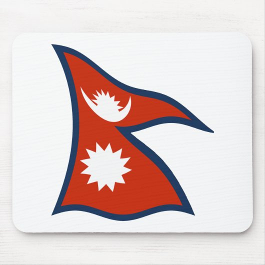 Nepalese Vlag Muismat (Voorkant)