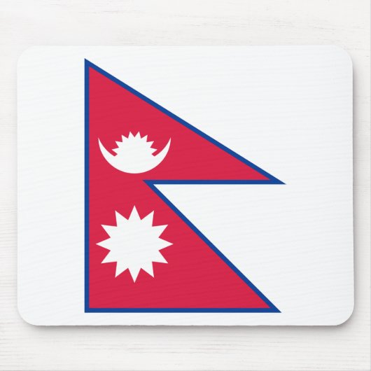 Nepalese vlag muismat (Voorkant)