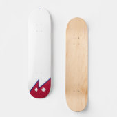 Nepalese vlag persoonlijk skateboard (Voorkant)