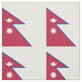 Nepalese vlag stof (Swatch)
