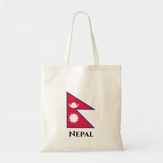 Nepalese vlag tote bag (Voorkant)