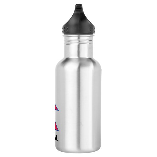 Nepalese vlag waterfles (Rechts)