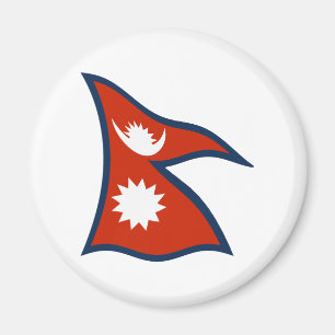 Nepalese Vlagmagneet Magneet
