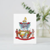 Nepalese wapenmunt briefkaart (Staand voorkant)