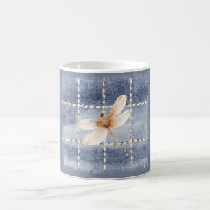 Nepalezen Blue Jeans Coffee Cream Libelle Koffiemok