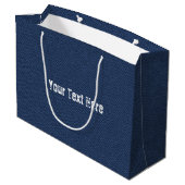 Nepalezen Design Cadeautas met Aangepaste Tekst (Achterkant Gekanteld)