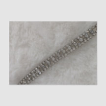 Nepbont en diamanten tissuepapier