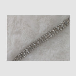 Nepbont en diamanten tissuepapier