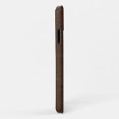 Nepbruin leer Case-Mate iPhone case (Achterkant/rechts)