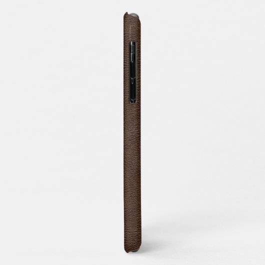 Nepbruin leer Case-Mate iPhone case (Achterkant/links)