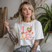 Nepen garen gebreid "LIEFDE"  Tri-Blend Shirt