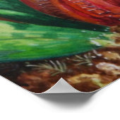 Nepenthes of Mesilau Waterverf Art Poster (Hoek)