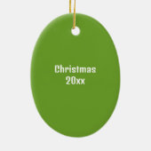 Nepenthes Pitcher Plant Illustration Personalized Keramisch Ornament (Achterkant)