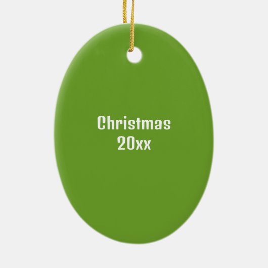 Nepenthes Pitcher Plant Illustration Personalized Keramisch Ornament (Achterkant)