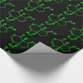 Nepetalacton Moleculaire chemische formule Cadeaupapier (Hoek)