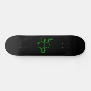 Nepetalacton Moleculaire chemische formule Skateboard