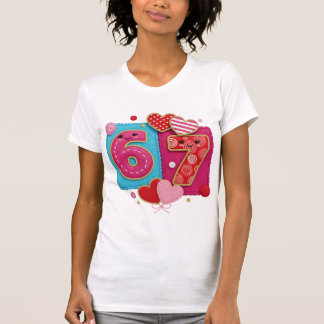 Nepgaren 6de verjaardag PNG Mooie Latch Hook T-shirt