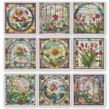Nepgeglazuurde Bloementuin Collectie