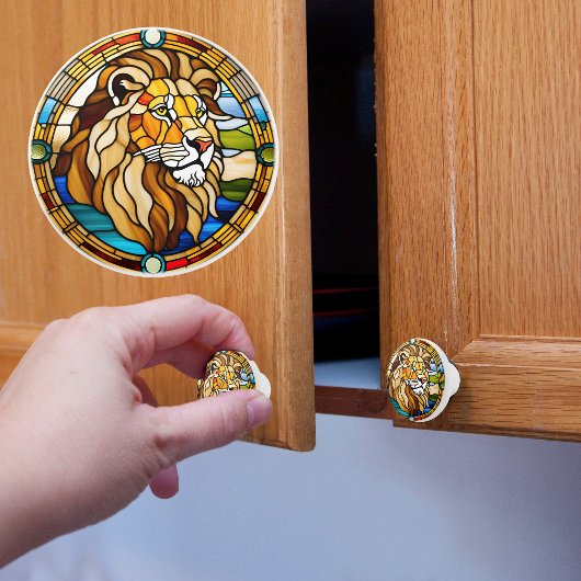 Nepglas-in-Loek Keramische Knop