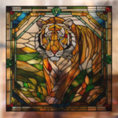 Nepglas-in-Tijger Raamsticker (Vel 2)