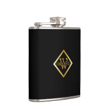 Nepgoud As-monogram – Zwart & Goud