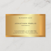 Nepgoud Elegante Moderne Template Verfijnd Visitekaartje (Achterkant)