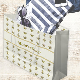 Nepgoud FleurDeLis op Ivoor Groot Cadeauzakje