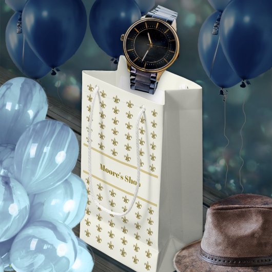 Nepgoud FleurDeLis op Ivoor Klein Cadeauzakje