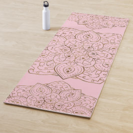 Nepgoud Folie Op Licht Roze Sierlijke Mandala Yogamat
