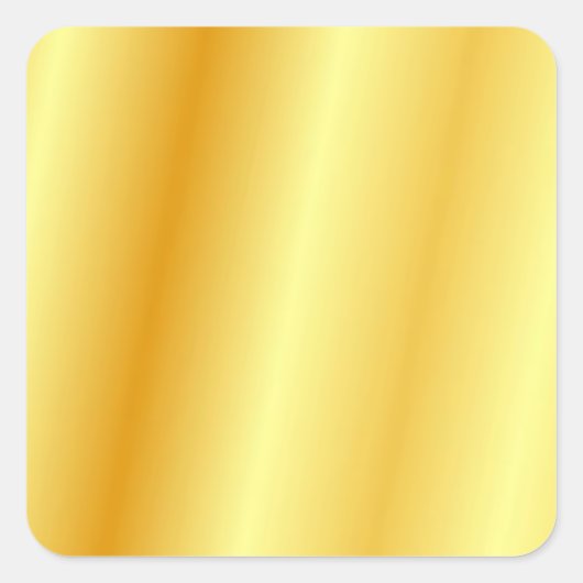 Nepgoud Glamoureuze Sjabloon Trendy Elegant Modern Vierkante Sticker (Voorkant)