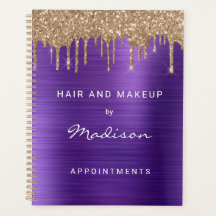 Nepgoud Glitter Drup Paarse Afspraak