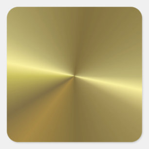 Nepgoud Metallic Uiterlijk Lege Sjabloon Trend Vierkante Sticker
