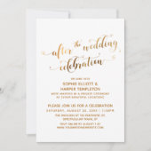 Nepgoud op Wit na de Bruiloftsfeesten Kaart (Voorkant)